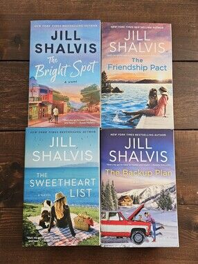 Jill Shalvis Paperback 4 Book Contemporary Romance Lot Sunrise Cove Series 2-5